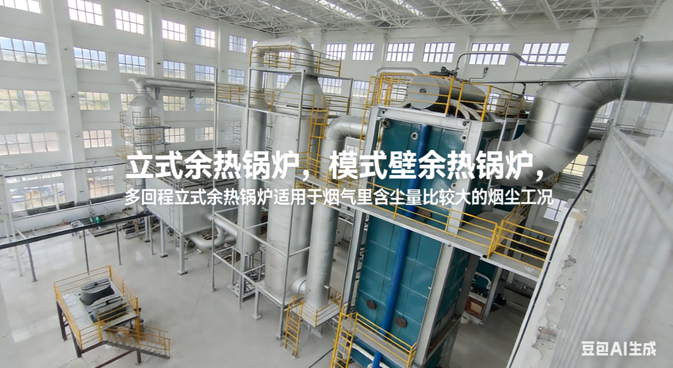 1吨立式余热锅炉